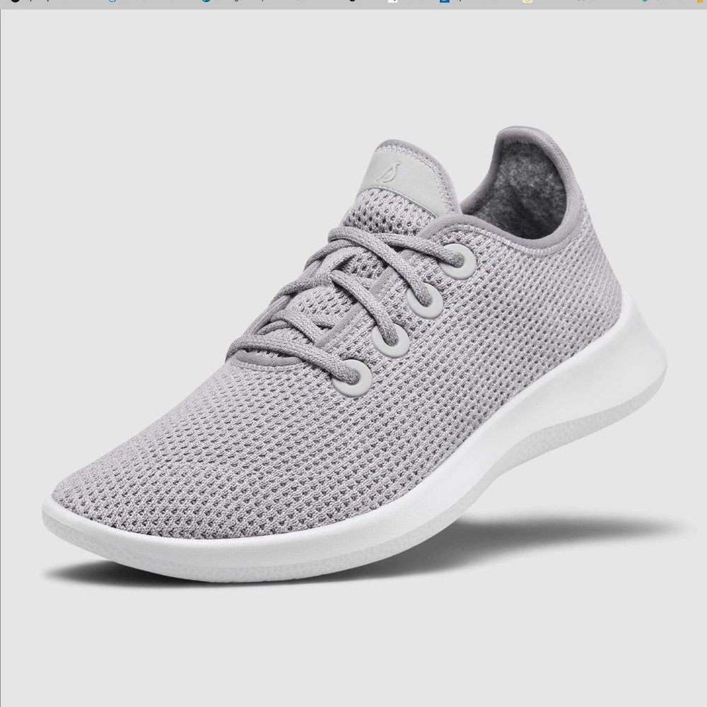 Allbirds Tree Runner Women's 9 Salt